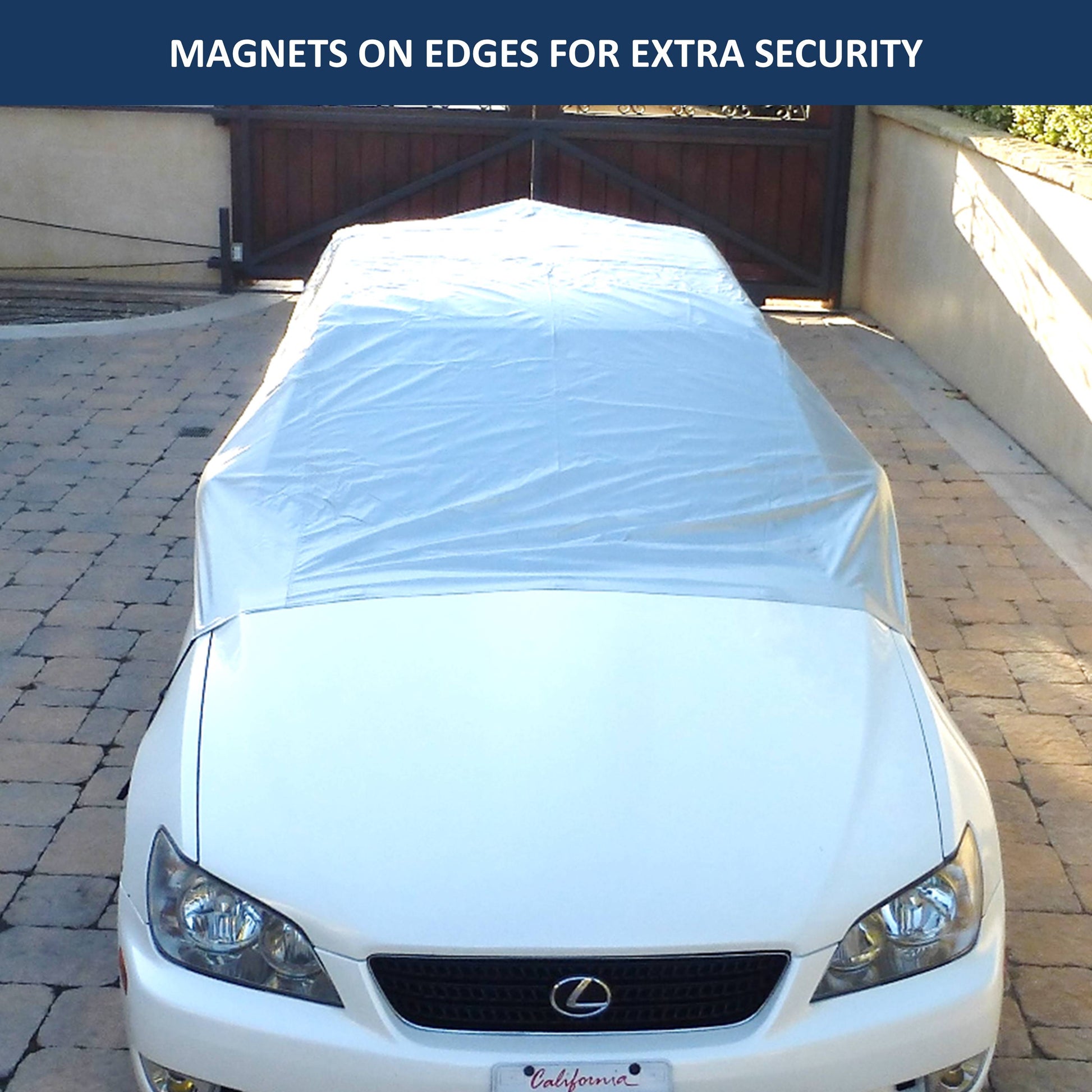 Magnetic Car Snow and Windshield Sun Shade Full Top Cover