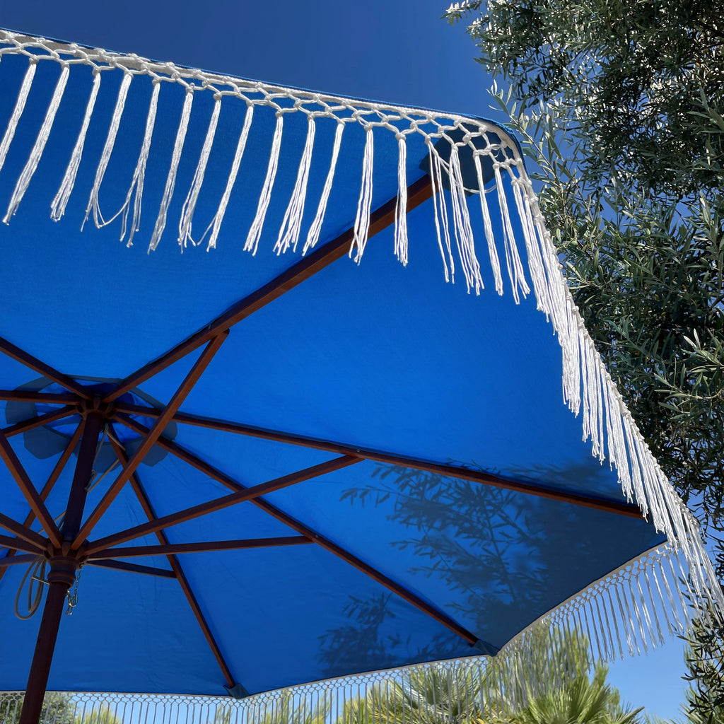 9ft Market Patio Umbrella 8 Rib Replacement Canopy w/ Tassel