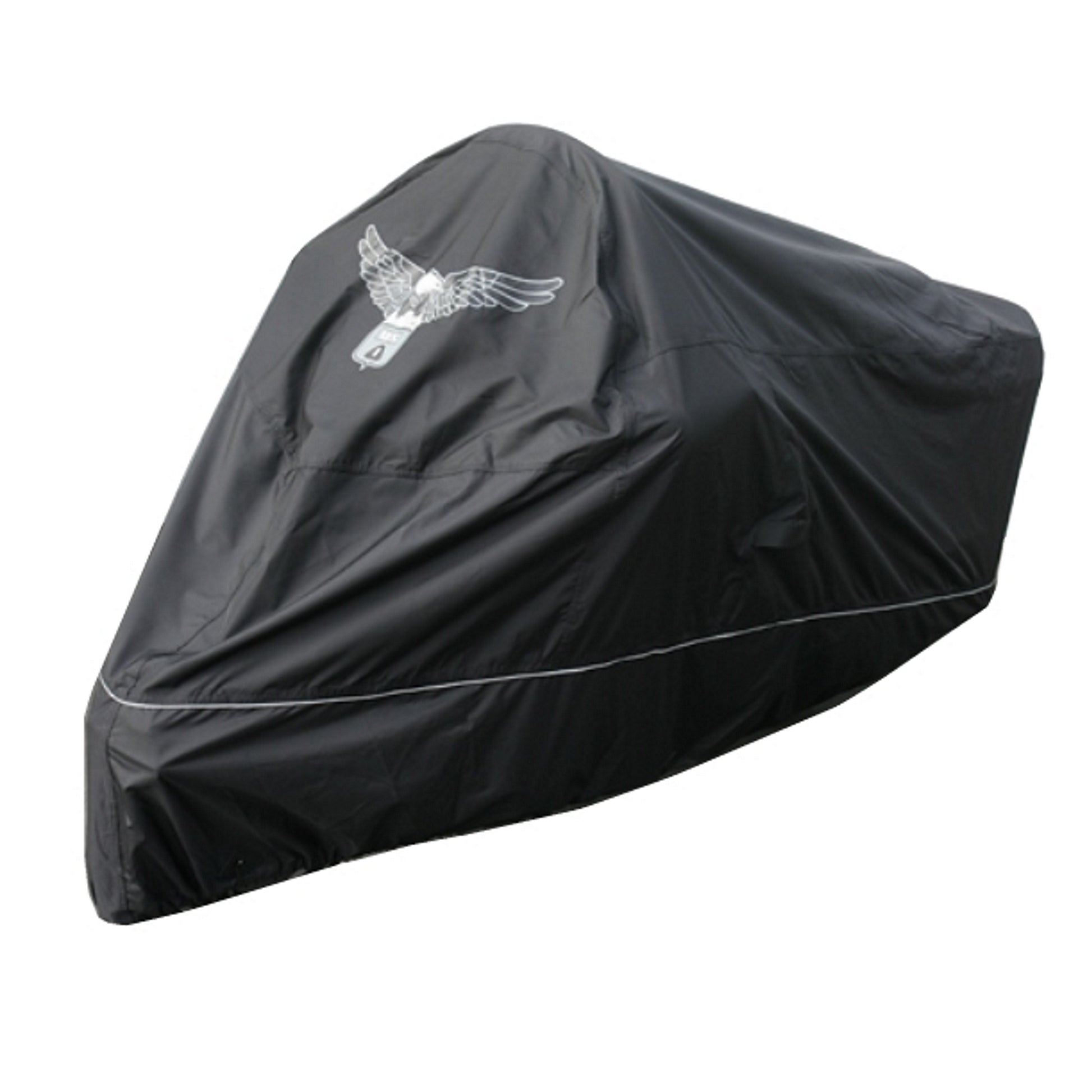 premium-heavy-duty-eagle-design-motorcycle-cover-black