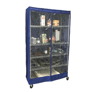 cover-corner-wire-rack-shelving-storage-unit-36-to-48-inches-see-through-royal-blue