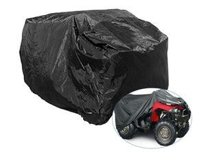 Heavy Duty ATV Quad Cover - All Weather Protection - Black, M - XXL