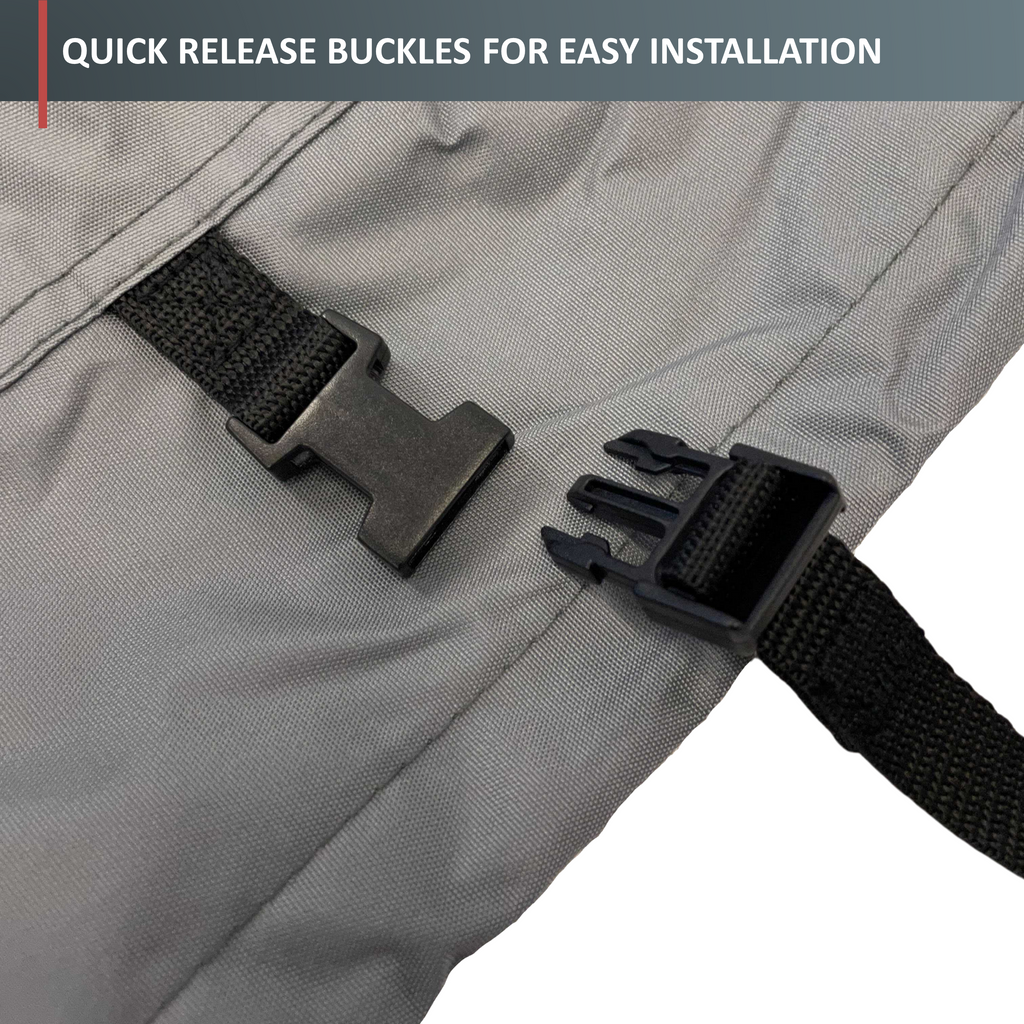 Jet Ski Personal Watercraft Cover fits up to 120-140 inches Long - Grey