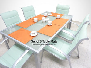 terra-cotta-6-matching-table-mat-set-double-layer-indoor-outdoor-fabric