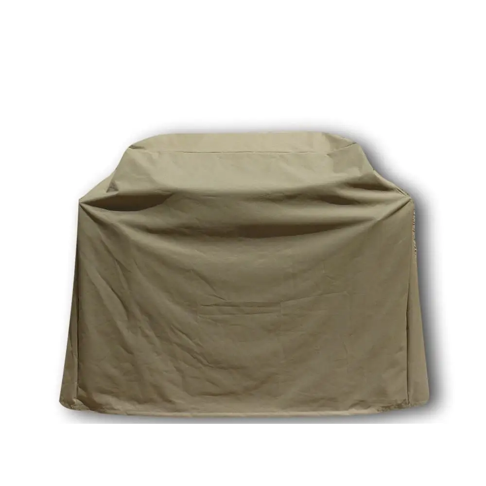 BBQ Outdoor Grill Cover 48"L x 24"D x 40"H Taupe.