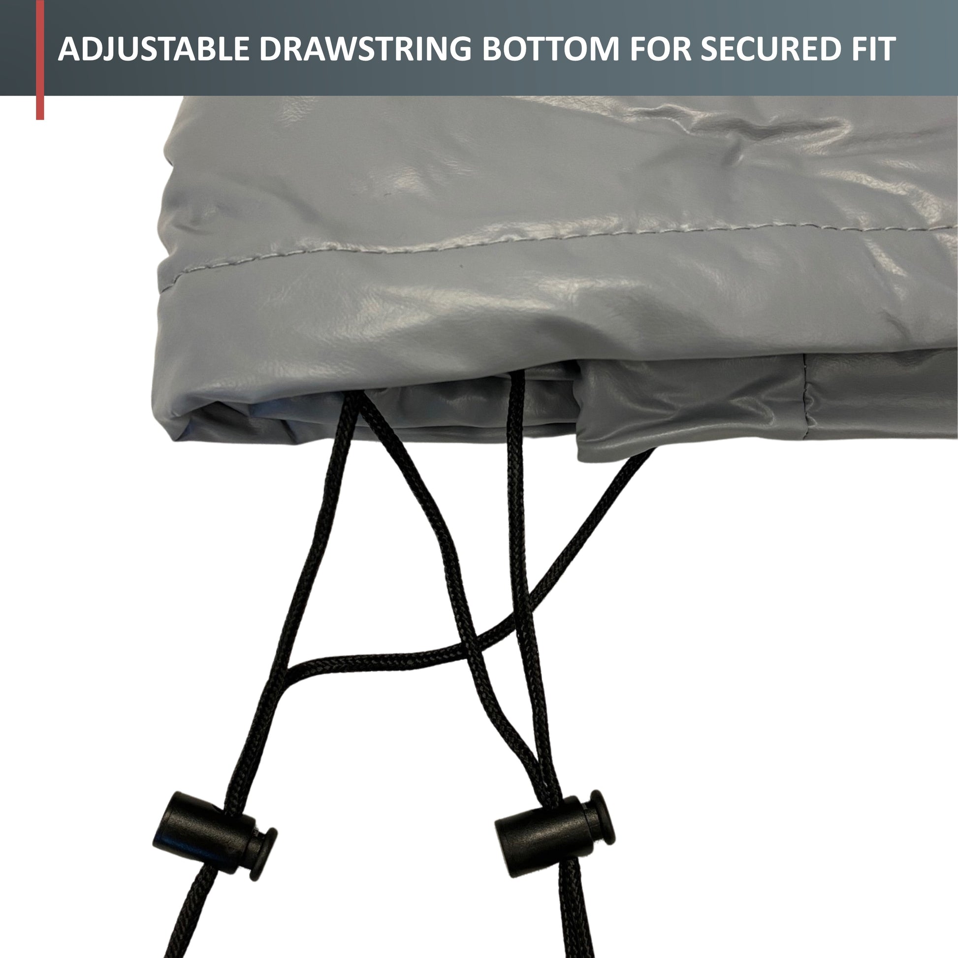 Barbecue Outdoor Cover Fits BBQ or Grills up to 36-84 inches Long - Grey Vinyl