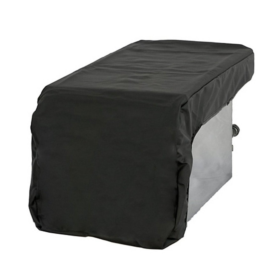Outdoor Built-In Side Burner Cover for Side Burners up to 13 inches Wide Black - Covered Living