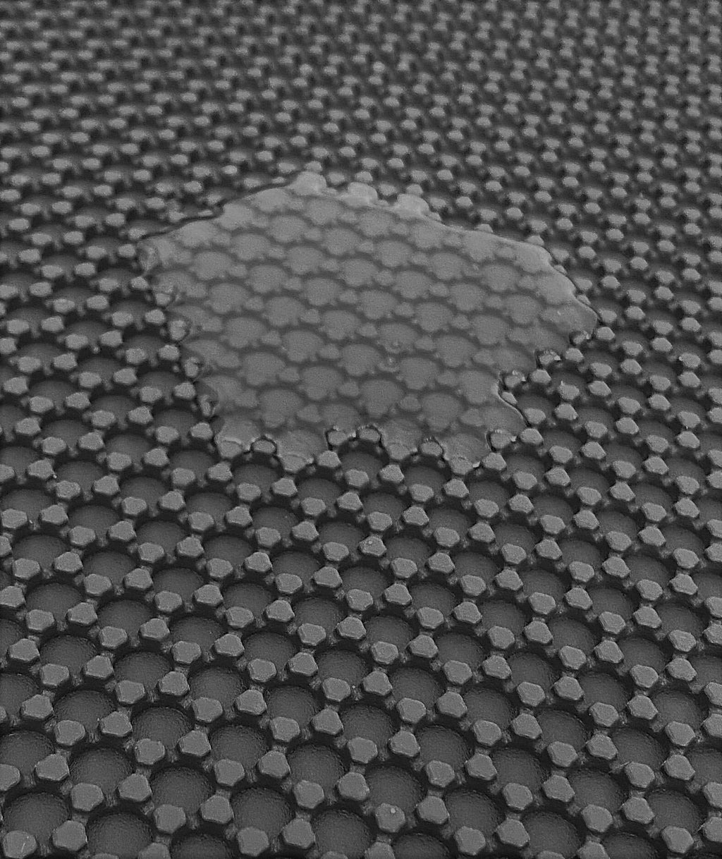 Alfombrilla antideslizante impermeable para alimentación de mascotas (tamaño pequeño, 45 cm de largo x 58 cm de ancho) 