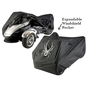 Heavy Duty Can-Am Spyder Touring Model Indoor Outdoor - Full Cover, Black