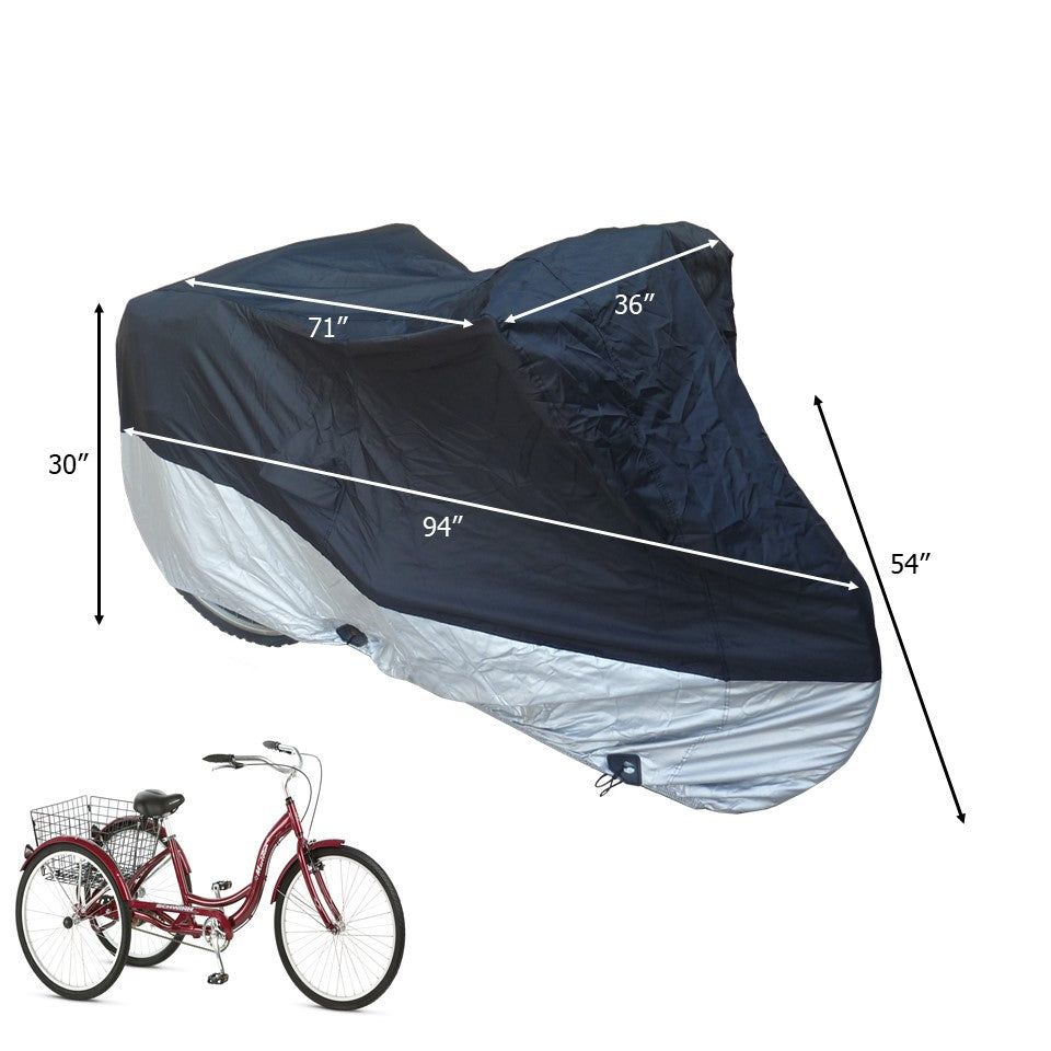 Funda para triciclo de adulto Schwinn Westport en color negro
