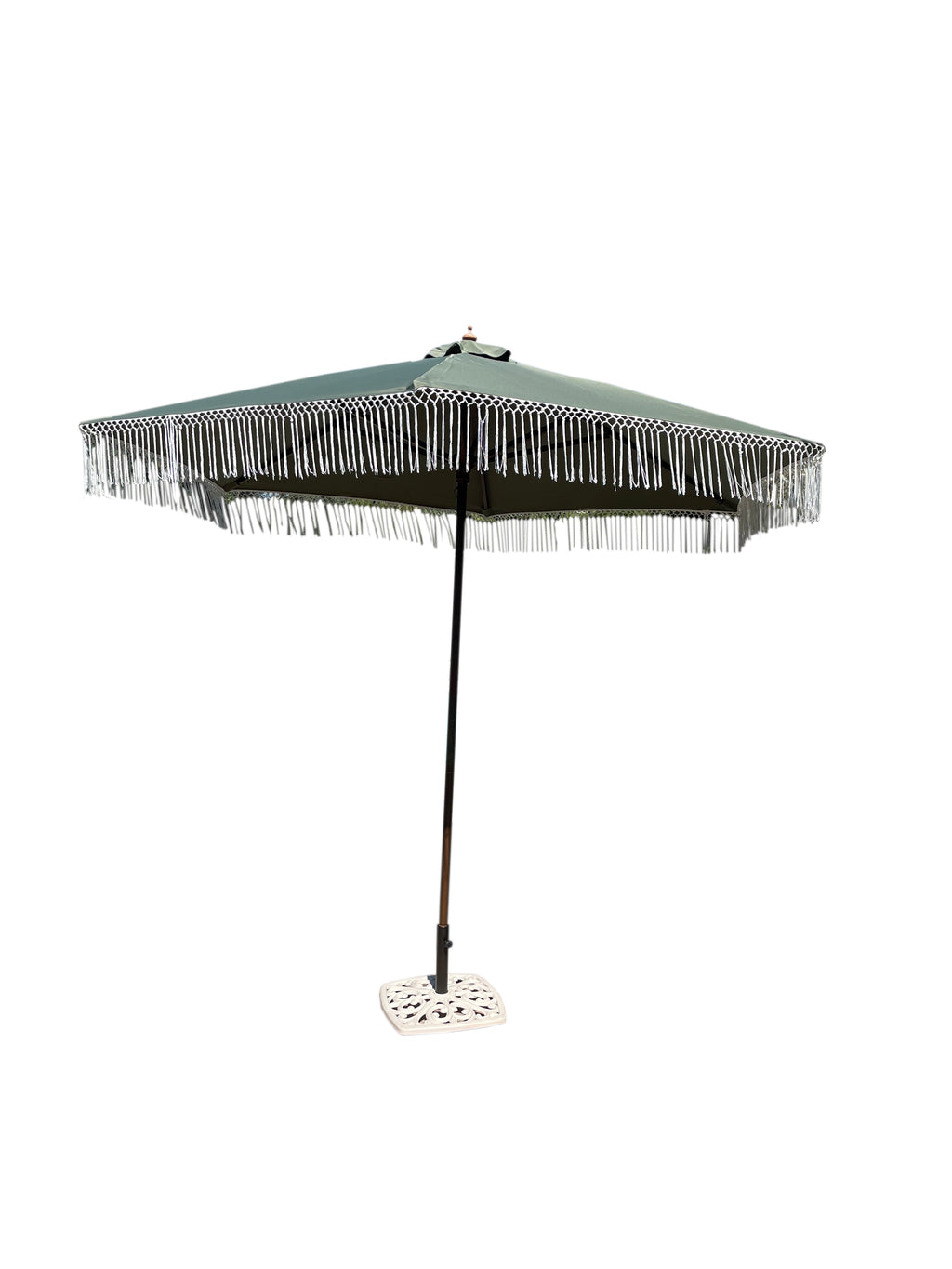 9ft Market Patio Umbrella 6 Rib Replacement Canopy w/ Tassel